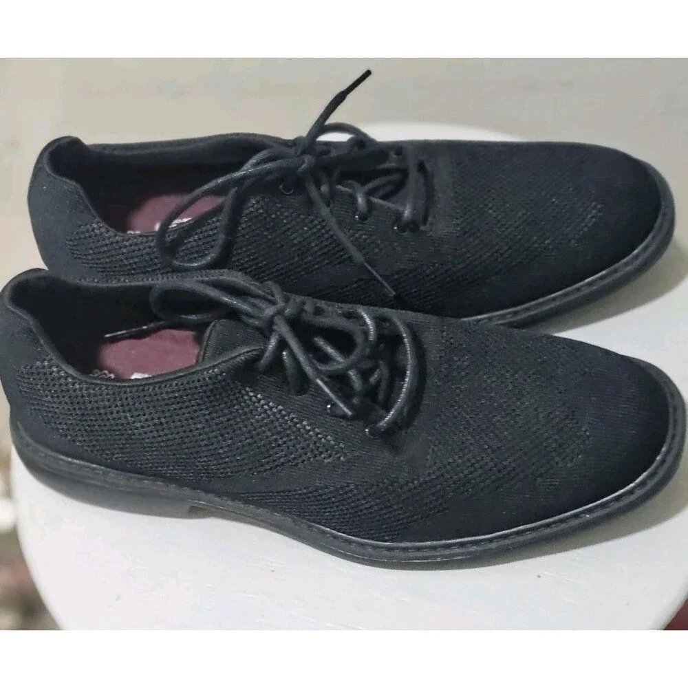 Mark Nason Los Angeles Men's DressKnit Oxfords Black Size 9.5 (SN 68244)